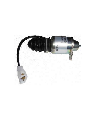 Solenoide parada Yanmar 2YM15, 3YM30, 3YM20, 3JH4E, 3JH5E, 3JH4E, 3YM30, 4JH4AE, 4LH4AE